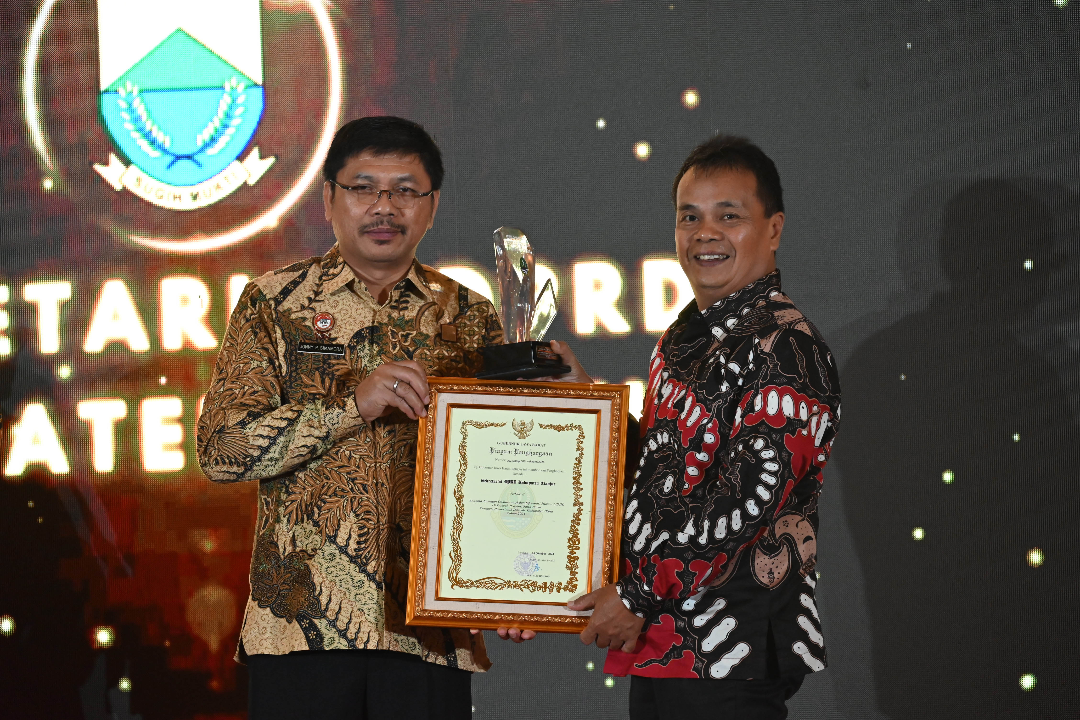 Penghargaan JDIH Tahun 2024