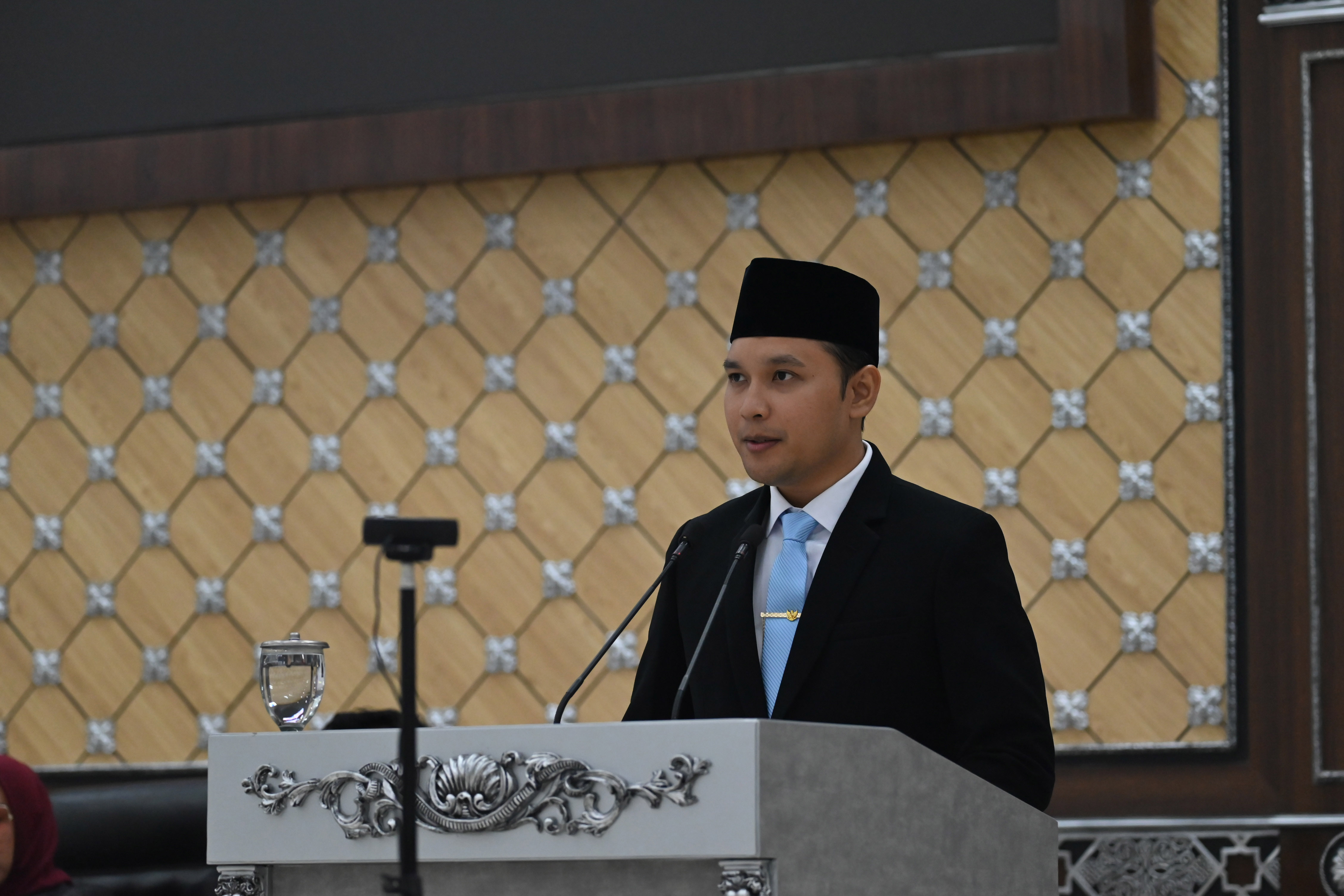 Rapat Paripurna Pidato Sambutan Bupati Cianjur Masa Jabatan Tahun 2025-2030